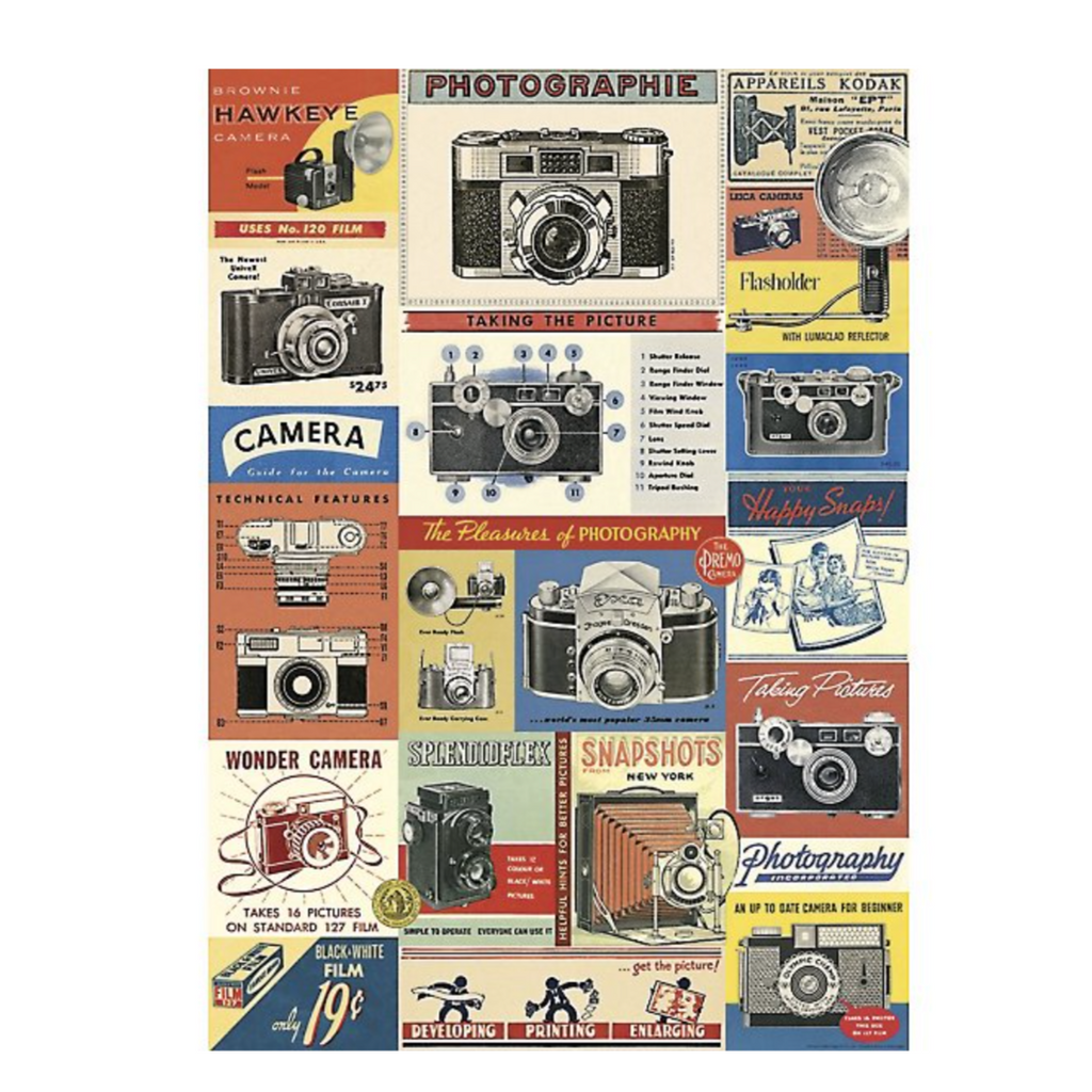 Cavallini Flat Wrap Vintage Cameras – Hitchcock Paper Co.