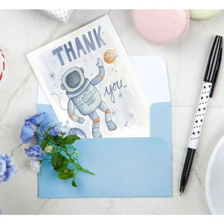 Children's Thank You Card: Astronaunt