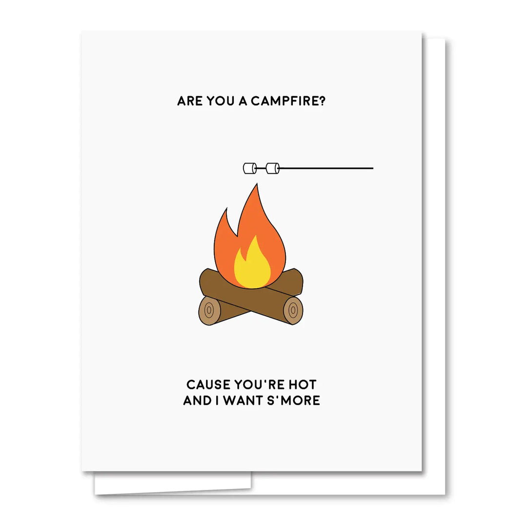 Campfire Love Card