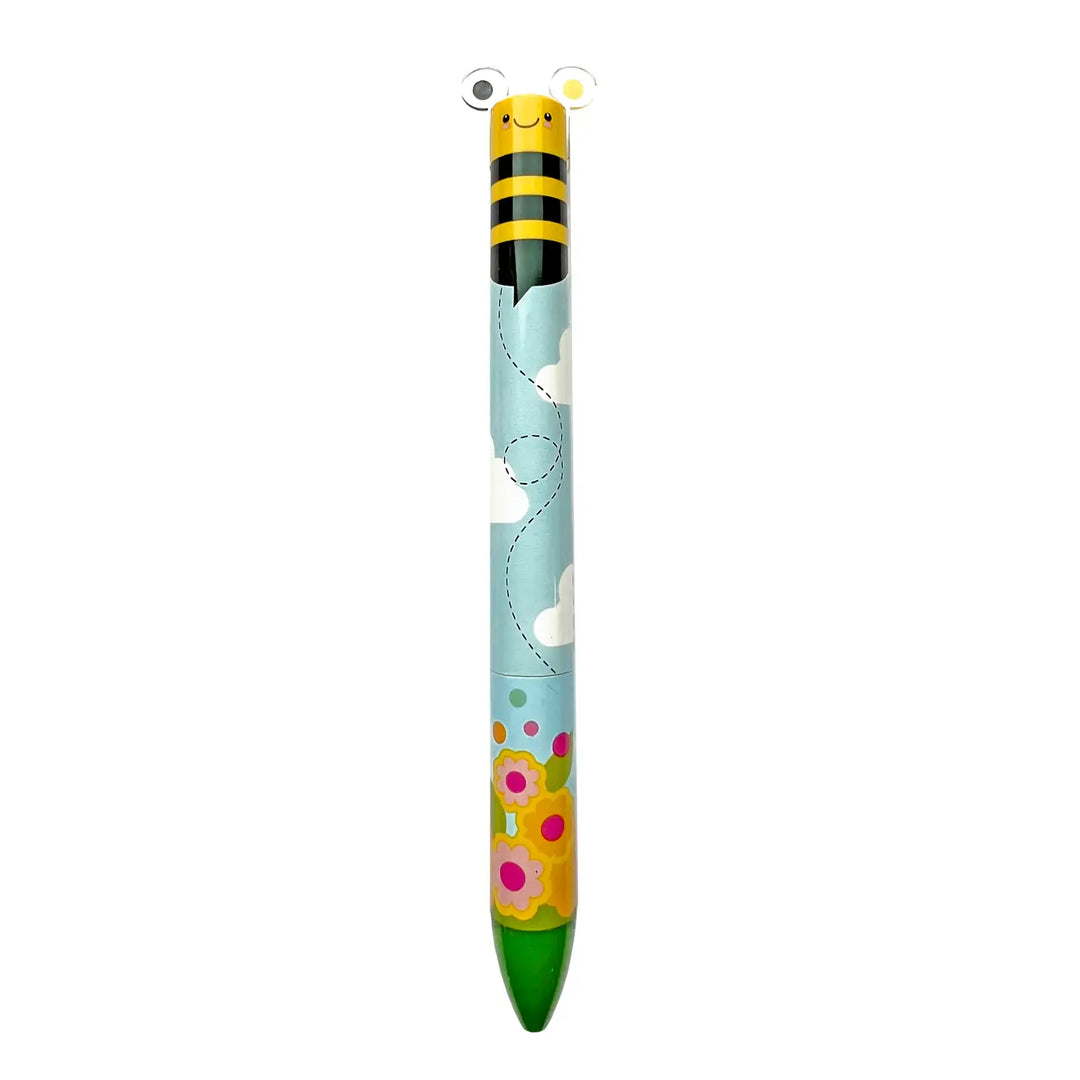 Twice as Nice Two Color Click Pen - Woodland Animals