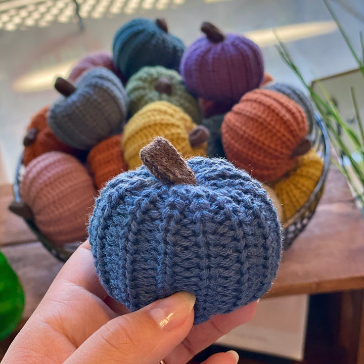 Knit Pumpkins (multiple colors)