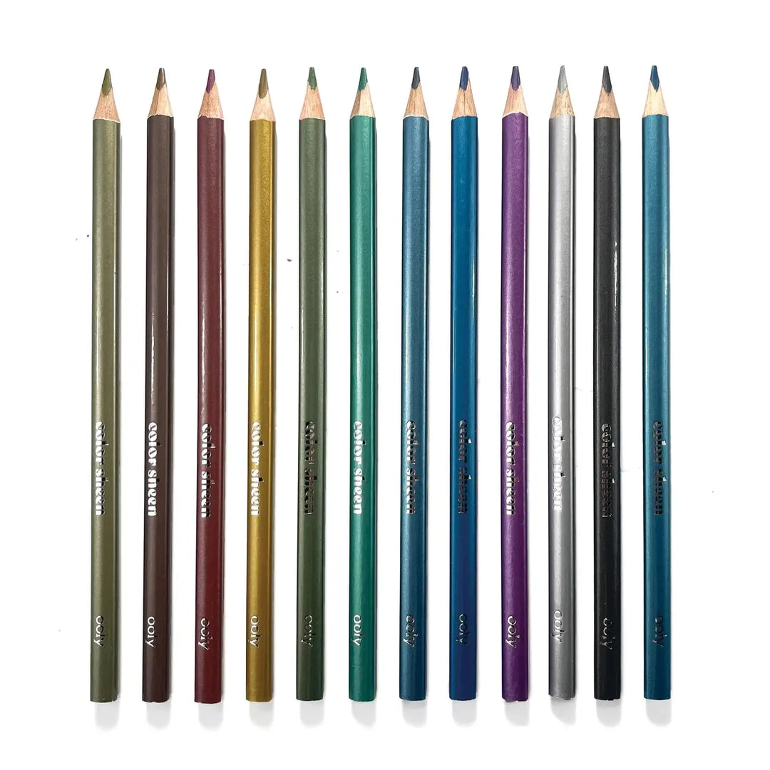 Color Sheen Metallic Colored Pencils