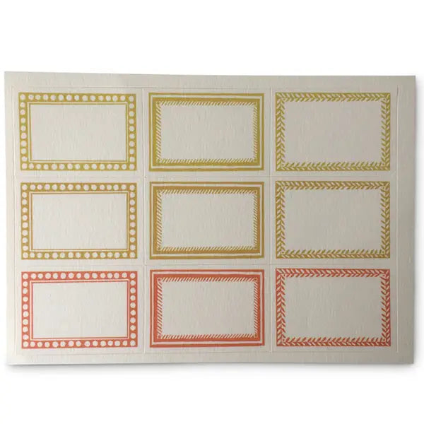 Small Self-Adhesive Labels (Packet of 18)