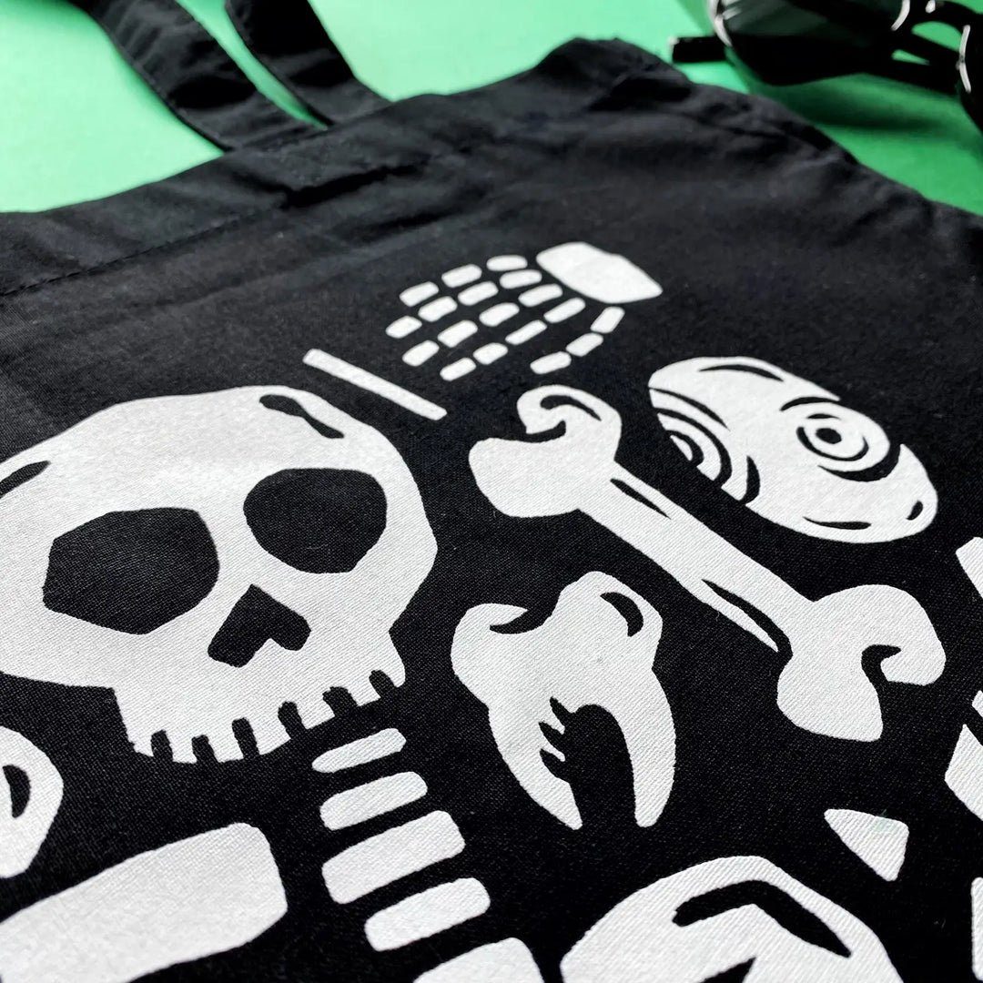 Skeleton Tote Bag