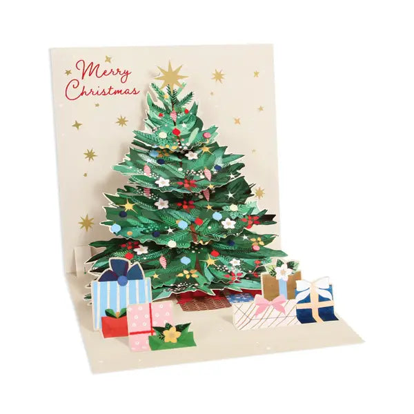 Christmas Tree Treasures Pop-up Card