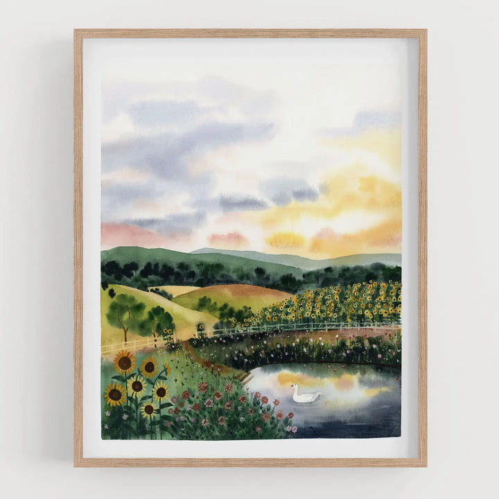 Fields of Plenty Art Print