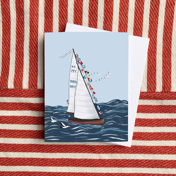 Nautical Birthday Boxed Cards (Set of 8)