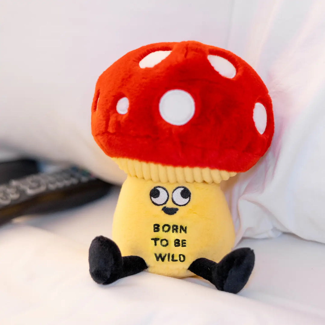 Just Kiddin' Mushroom Plushie