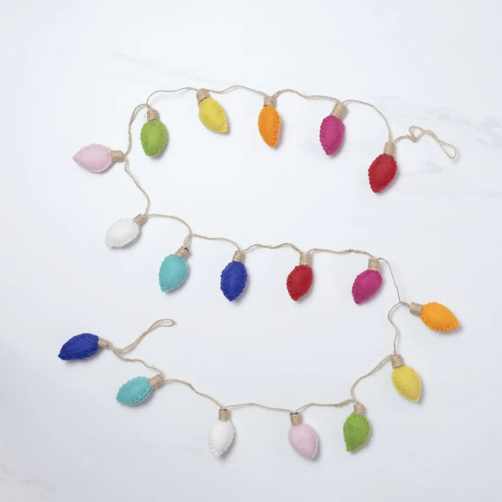 Vintage Christmas Light Garland