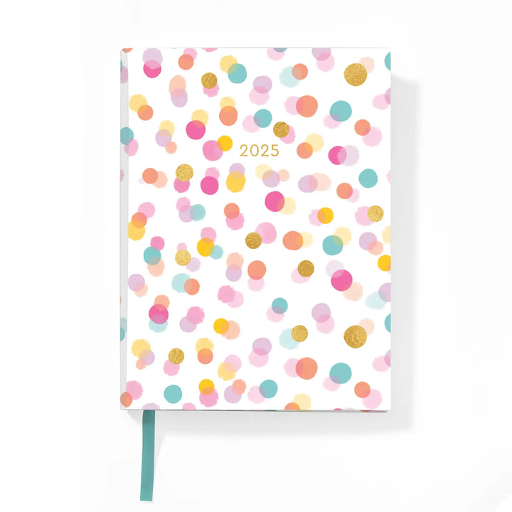 2025 Geometric High Note Weekly Softcover Planner (August 2024-December 2025)