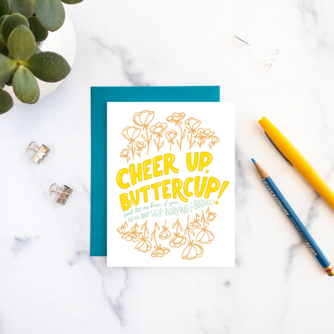 Cheer Up Buttercup Card