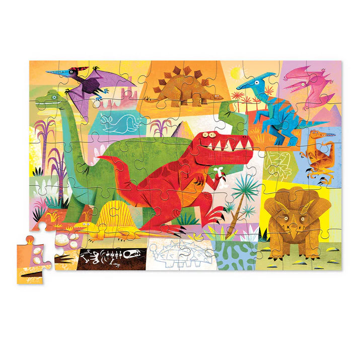 Dinosaur World - 50-Piece Tin Puzzle