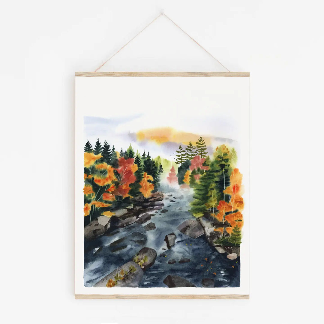 River's Edge Art Print