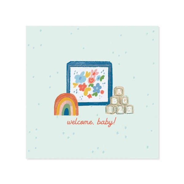 Welcome Baby Treasures Pop-up Card