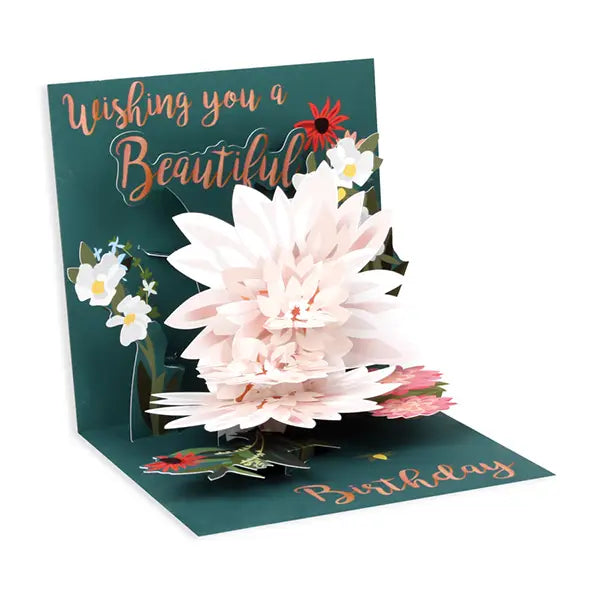 Beautiful Birthday Treasures Pop-up Card