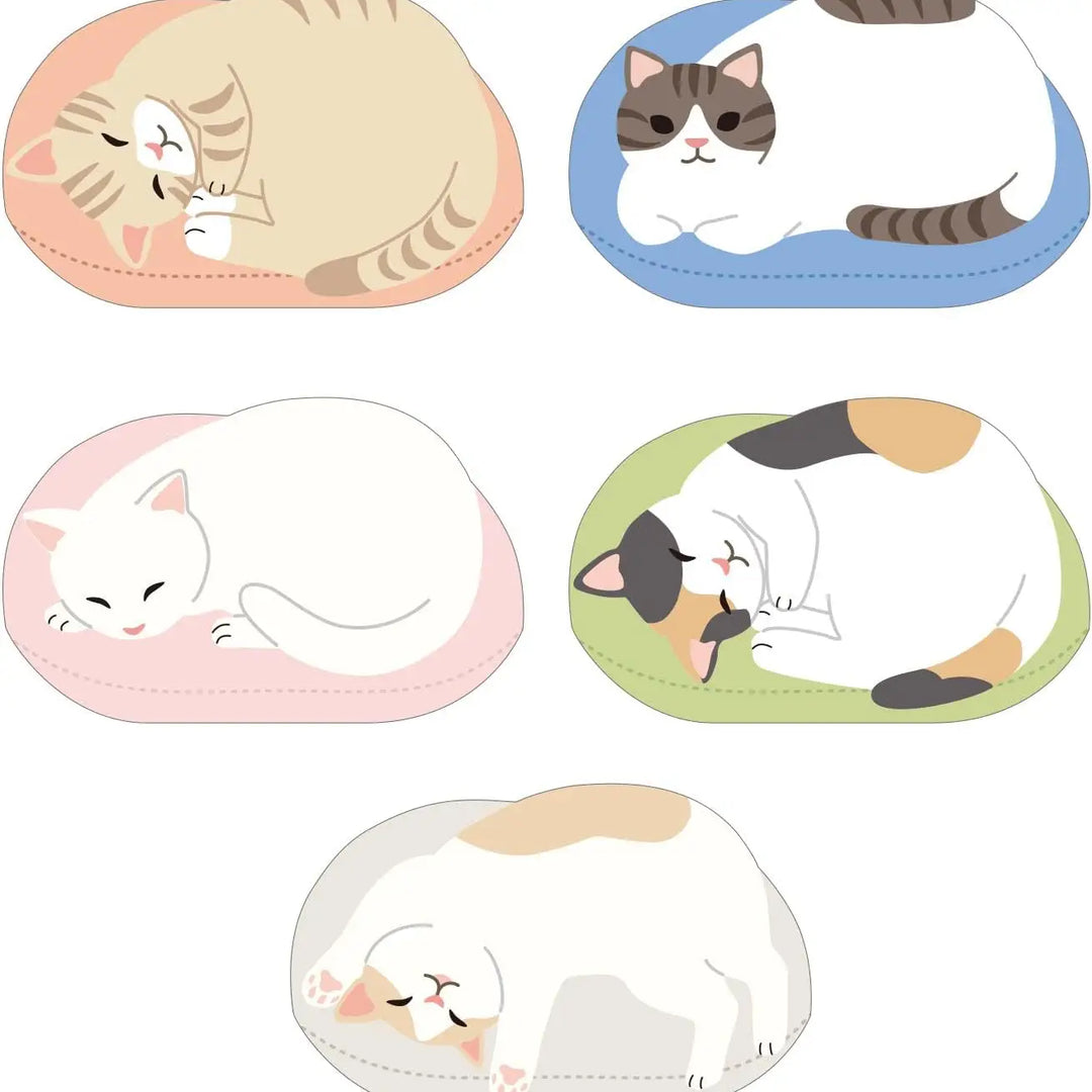 Relaxed Cat Memo Pad