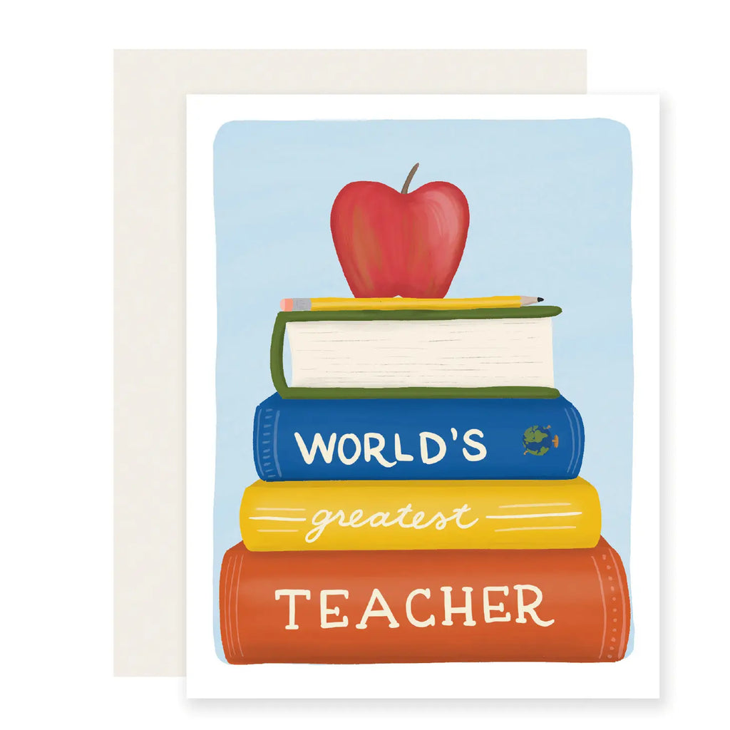 World's Greatest Teacher Card – Hitchcock Paper Co.