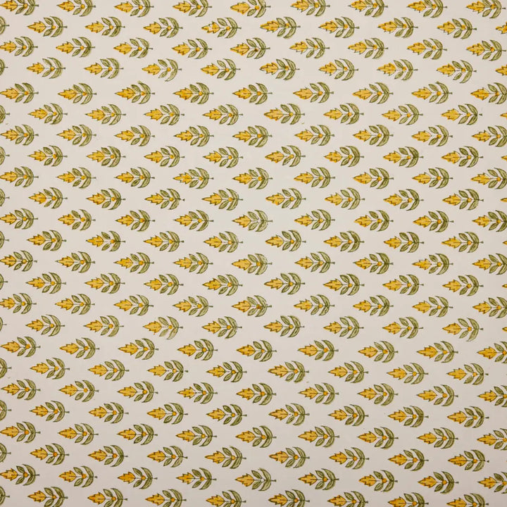 Hand Block Printed Gift Wrap Sheets - Buti Sunshine (Roll)