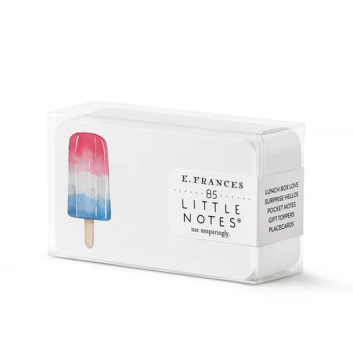 Patriotic Popsicle Little Notes