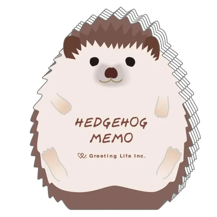 Hedgehog Memo Pad