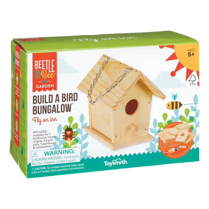 Beetle & Bee Build a Bird Bungalow