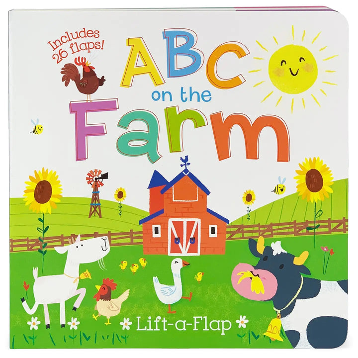 ABC on the Farm Alphabet Lift-A-Flap Board Book