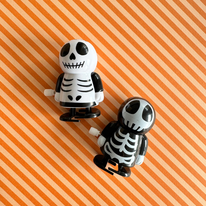 Wind-up Mummy and Skeleton