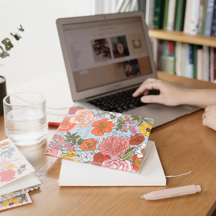 Garden Flora Soft-Cover Notebook