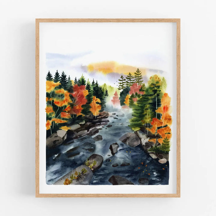 River's Edge Art Print