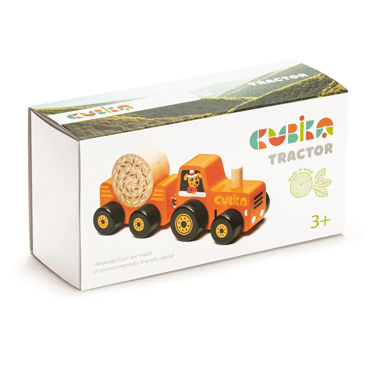 Wooden Toy Tractor