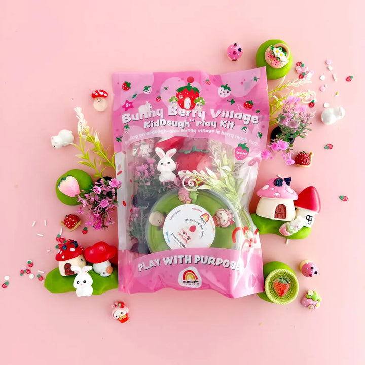 Bunny Berry Village KidDough Play Kit