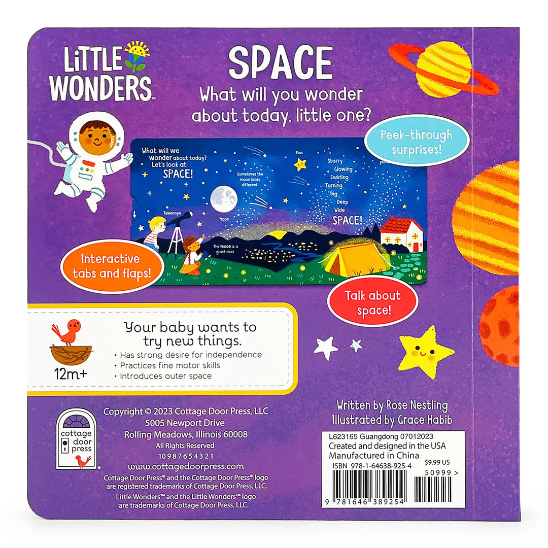 Little Wonders: Space Interactive Board Book