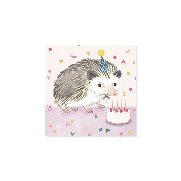 Hedgehog Trinkets Pop-up Card