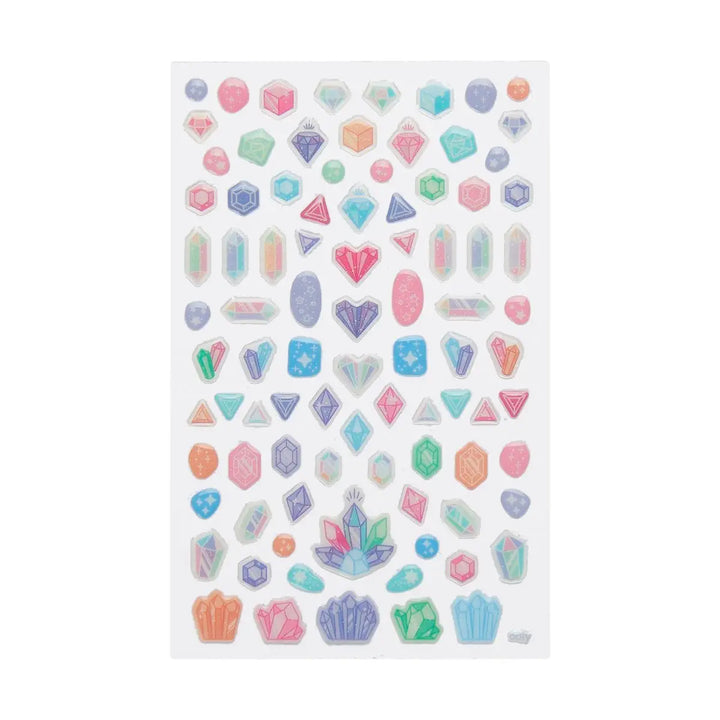 Stickiville Glitter Gem Stickers