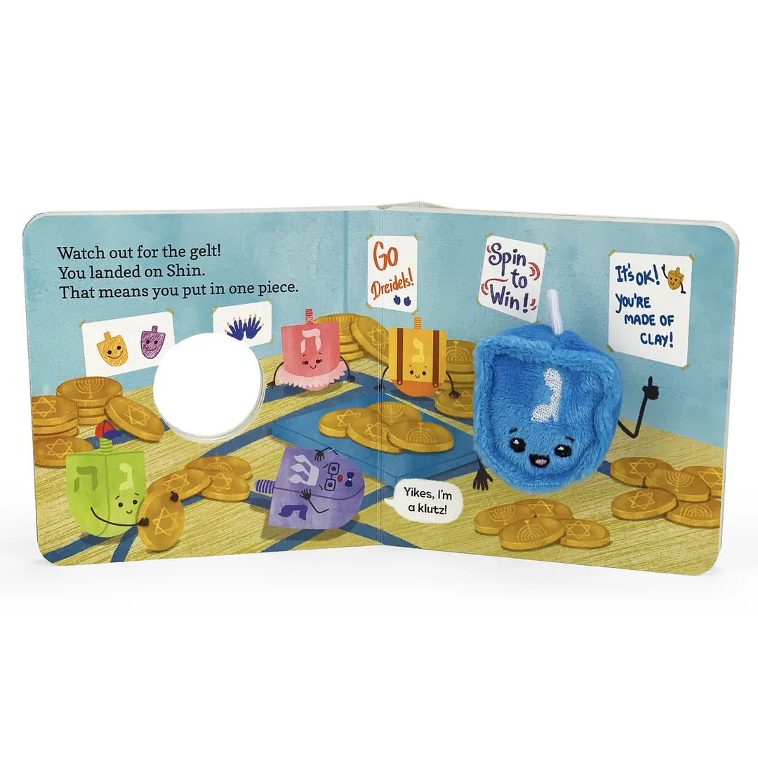 Happy Hanukkah, Little Driedel Finger Puppet Board Book