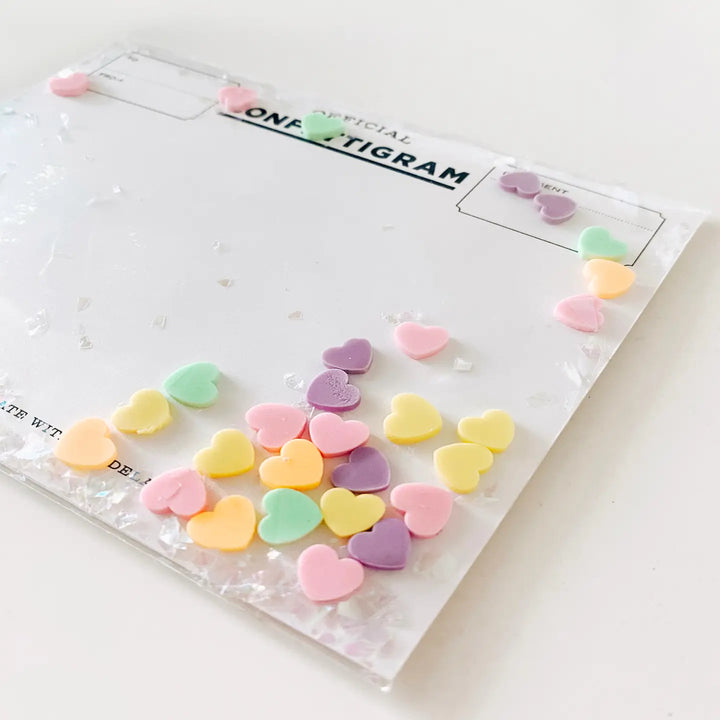 Confettigram Valentine Card