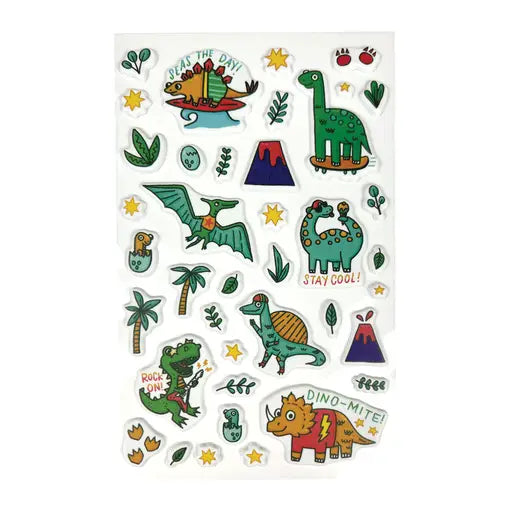 Stickiville Dino-Mite Puffy Stickers