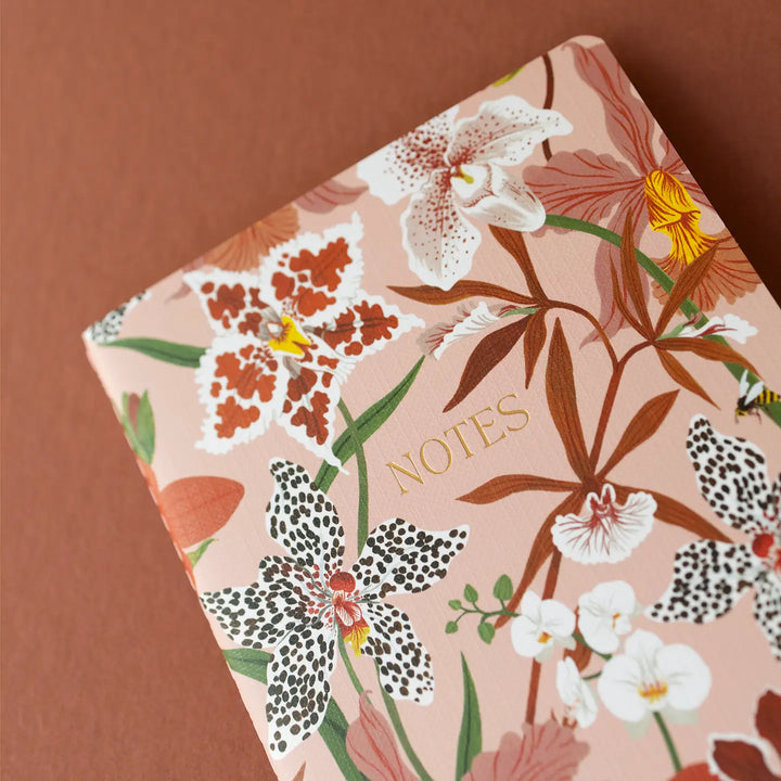 Orchids Soft-Cover Notebook