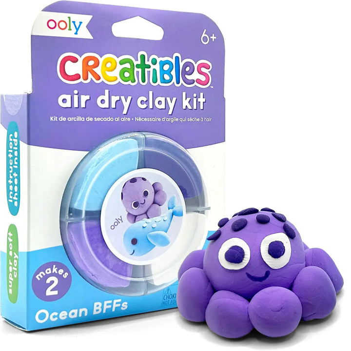 Creatibles D.I.Y. Air-Dry Clays Kits (multiple colors)