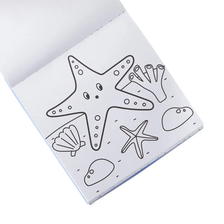 Carry Along Crayon and Coloring Book Kit - Sea Life