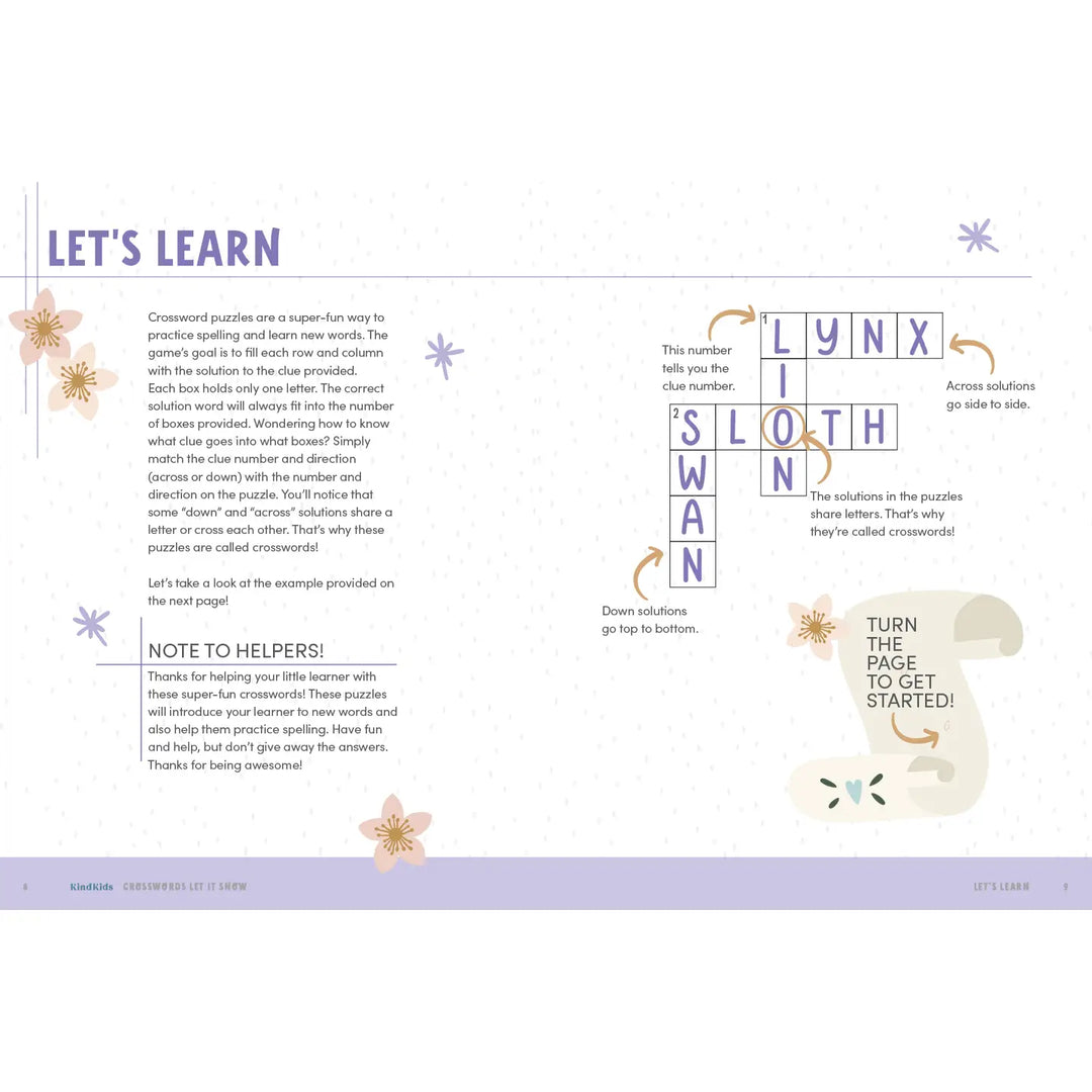 KindKids Crosswords: Let It Snow