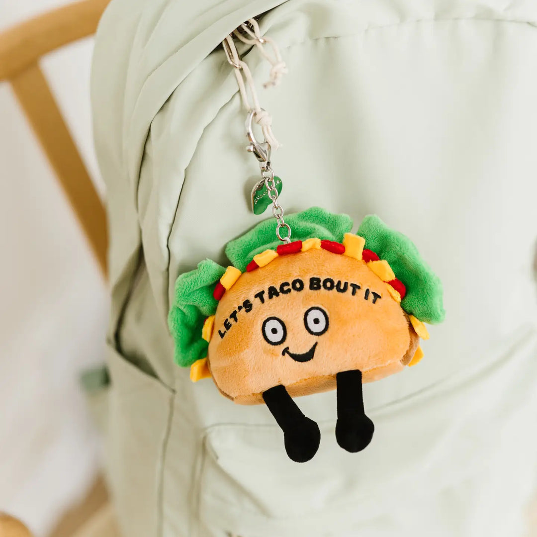 Taco Plush Bag Charm