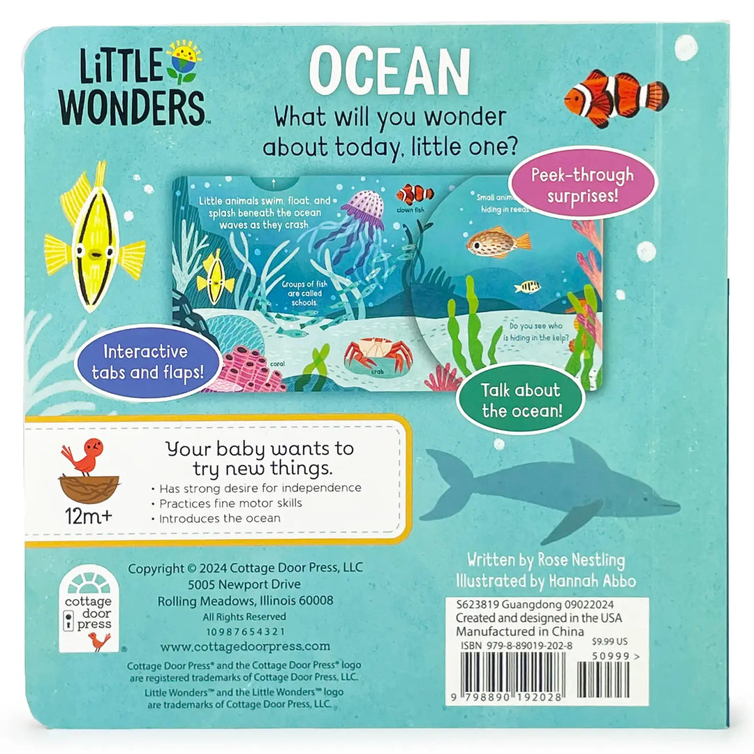 Little Wonders: Ocean Interactive Board Book