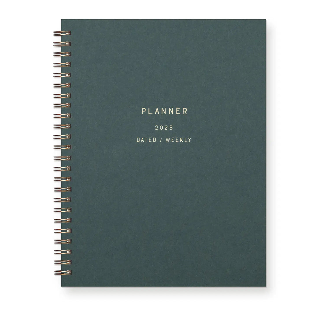 2025 Standard Type Dated Weekly Planner