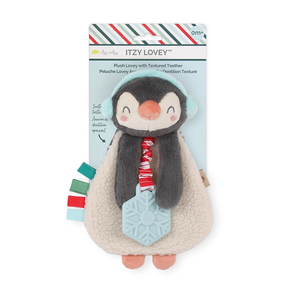 Holiday Itzy Lovey Plush and Teether Toy