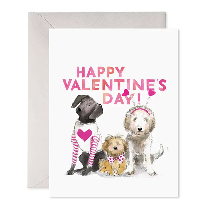 Valentine's Doggies Card