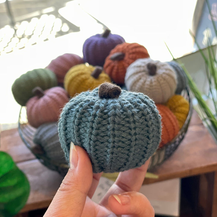 Knit Pumpkins (multiple colors)