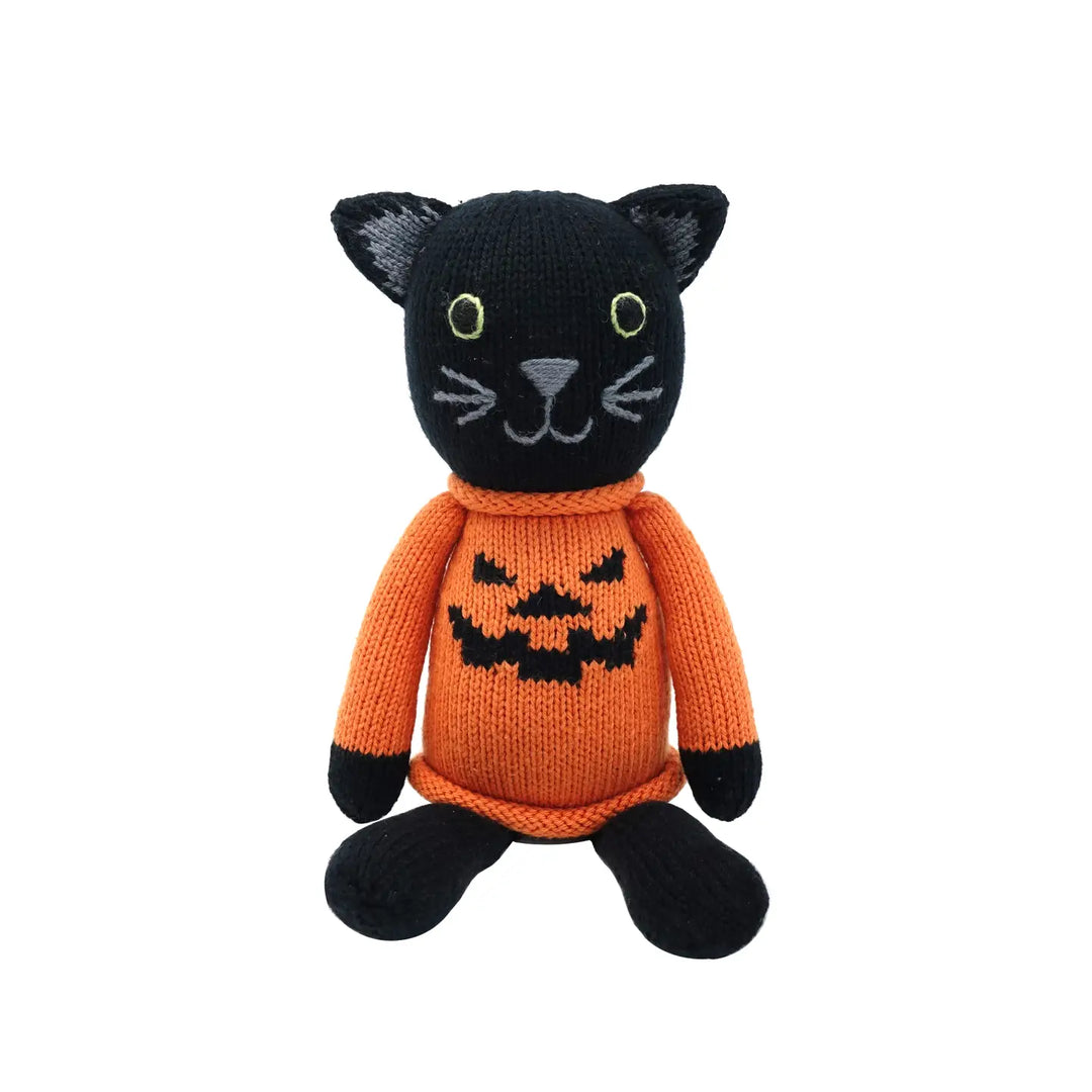 Knitted Halloween Cat