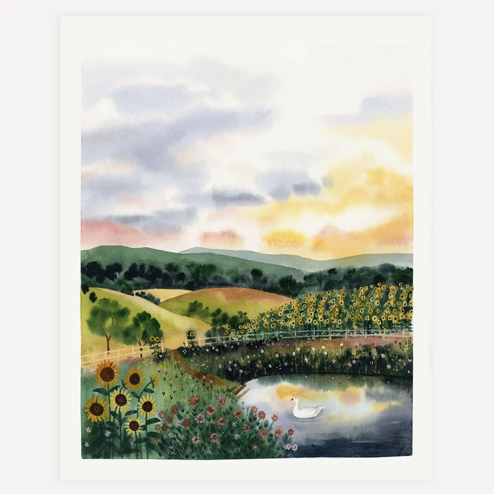 Fields of Plenty Art Print