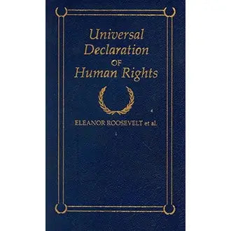 Universal Declaration of Human Rights (Navy)